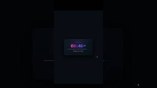 Digital Clock ⏰⏰⏰. Full video ---- https://youtu.be/_KKjKdSqIMg?si=HuYf9YkTZ8GfjwOD  #digitalclock