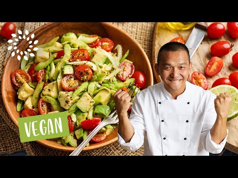 Video: Frühlingssalat Mit Avocado Und Sellerie Kochen