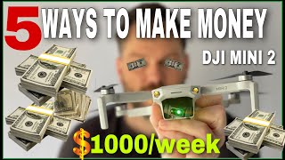 DJI MINI 2 | 5 WAYS TO MAKE MONEY