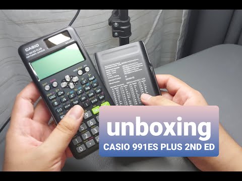 Unboxing Casio fx-991ES Plus 2nd Edition 2021 + Solved Six Problems | Philippines
