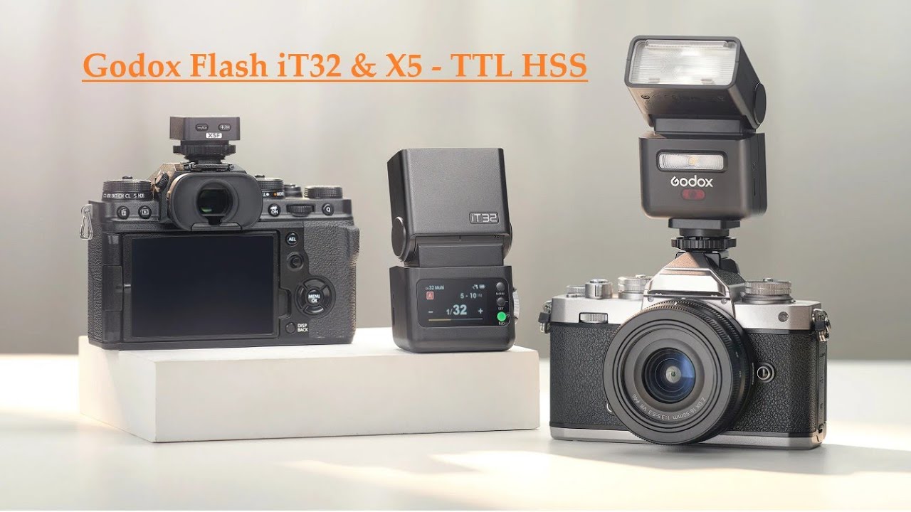 Godox Flash iT32 & X5 - TTL HSS - ออโต้, แมนนวล iFlash, Pocket Flash 