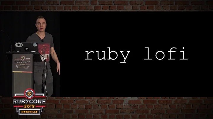 RubyConf 2019 - lo-fi hip hop ruby - beats to rela...