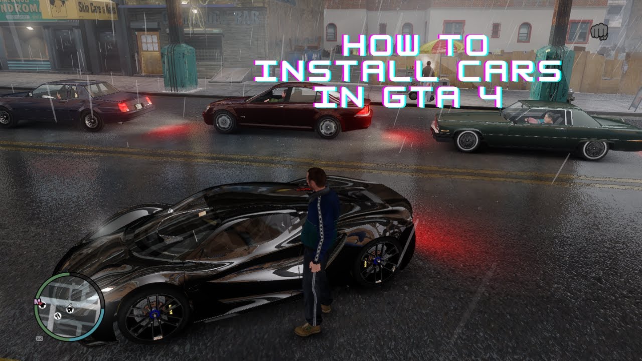 How to install cars in gta 4 - YouTube