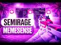 💥НАЧАЛ СЕМИТЬ С 1 РАУНДА SEMIRAGE С MEMESENSE В ММ ОБХОД VAC-LIVE🚫 | SEMIRAGE MEMESENSE ЛУЧШИЕ КФГ