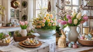 Shabby Chic Easter Home Decor 🌼 Vintage Cottage & Rustic Farmhouse Style