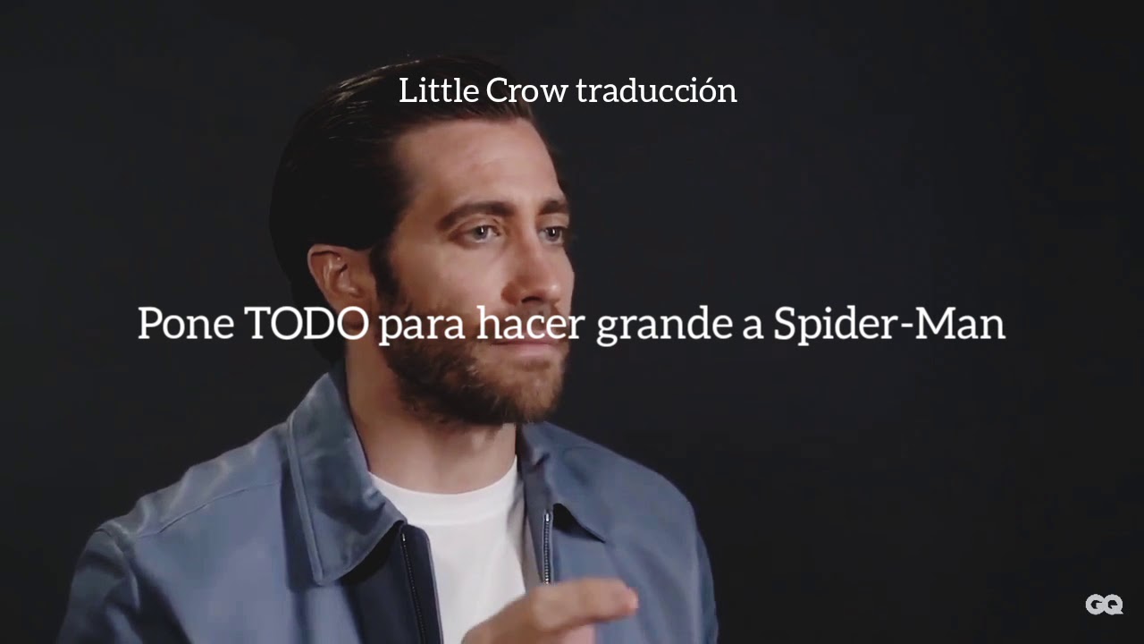 Jake Gyllenhaal hablando bonito de Tom Holland 💕 (Sub español) - YouTube