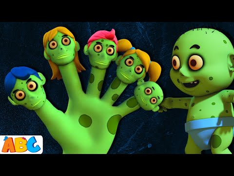 Zombie Finger Family In Zombieland And More 3D Spooky Halloween Songs For Kids By Allbabieschannel