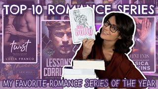 Top 10 Romance Series I Read This Year (2022) | My Favorite Romance Series of 2022