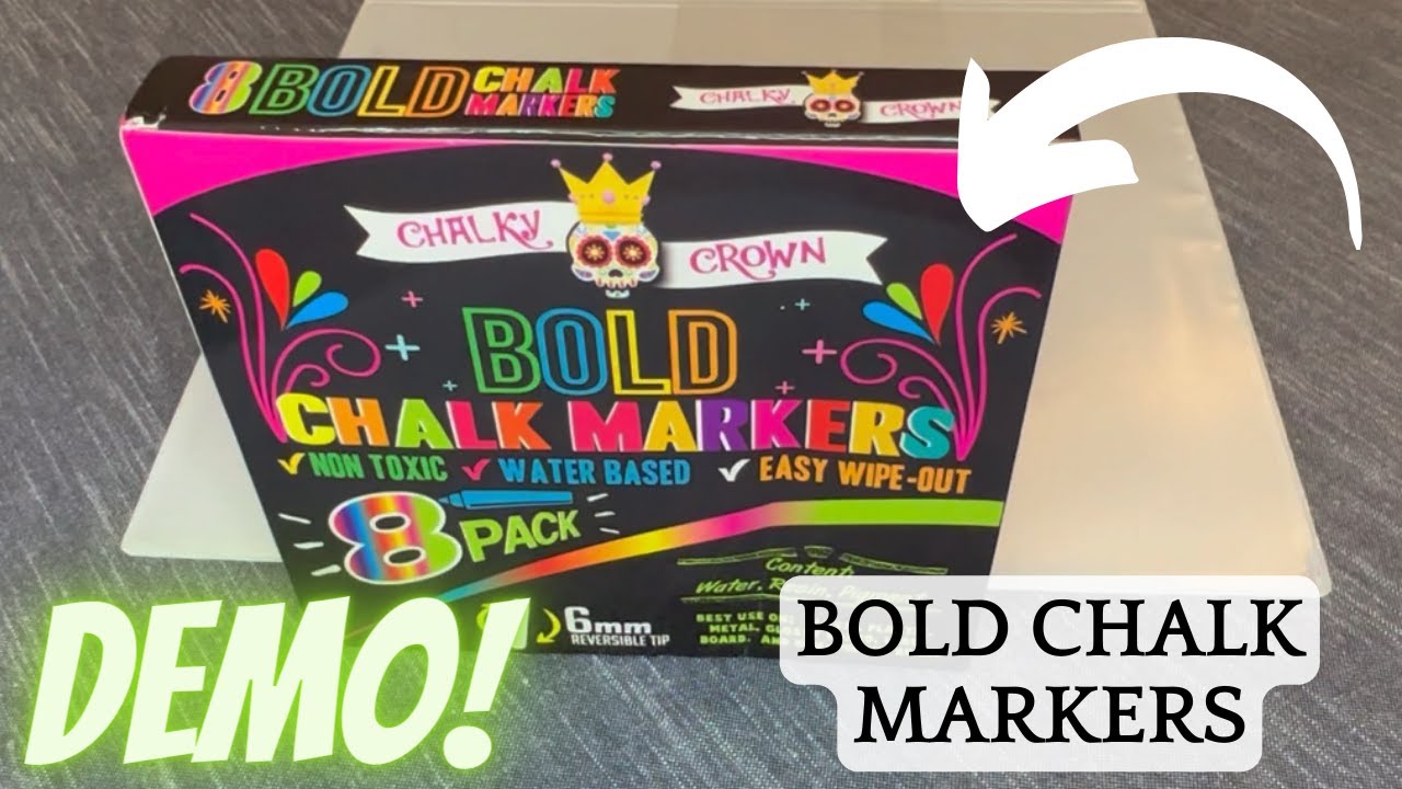 Bold Chalk Markers Review: The Best Dry Erase Marker Pens for Writing and Drawing