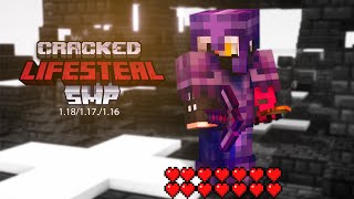 CRACKED MINECRAFT LIFESTEAL SMP | 1.20./1.19/1.18 | JAVA + PE | FREE TO JOIN ​​|