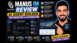 Manus IM Review | AI Agent Builder for Websites and Automation