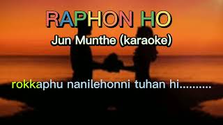 RAPHON HO.JUN MUNTHE Karaoke cover musik.Nelson Sidabutar.