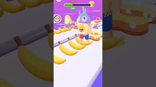 Finger Runner 3D Game - Finger on the Banana #1 #shorts #viral #funny