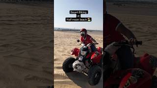 Desert Biking At Half Moon Beach