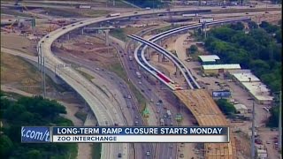 Long-term ramp closure starts Monday