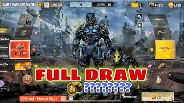 *Mythic* Ghost Character Full Draw & Max Upgrading | War