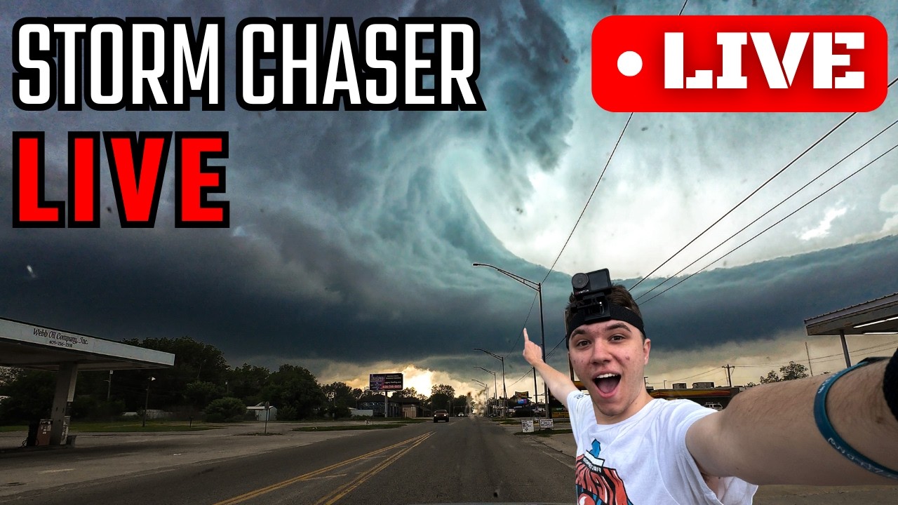 🔴 Southern Plains Storm Chase! - LIVE Stream Achieve - YouTube