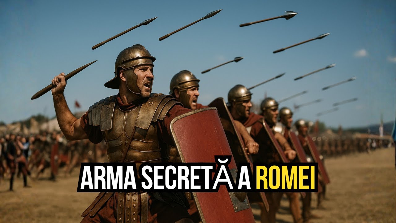PLUMBATA: Arma secretă a armatei romane care DISTRUGEA armate întregi