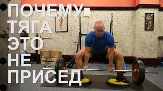 Тяга VS присед Тяга VS присед