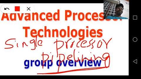 Advanced Processor Technology