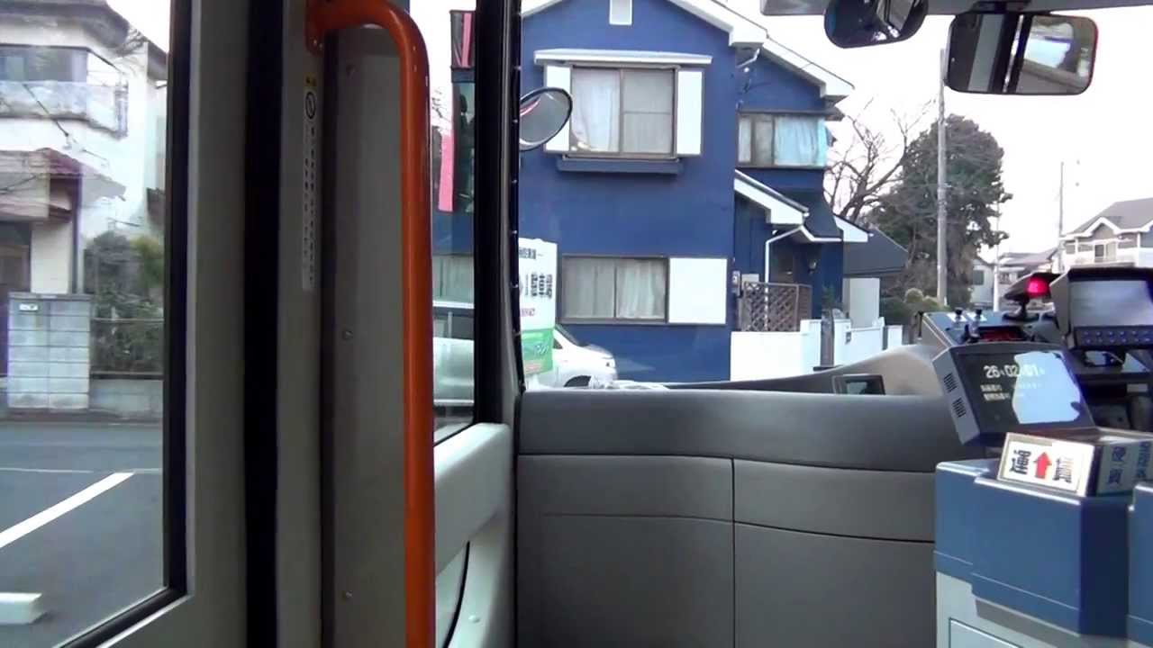 相模神奈交バス 淵40 【大野北地区コミュニティバス】 前面展望 淵野辺駅北口⇒上矢部一丁目⇒馬場十字路⇒上矢部二丁目⇒淵野辺駅北口