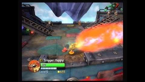 Skylanders Giants Part 162: Series 2 Trigger Happy Golden Money Bags Upgrade Path