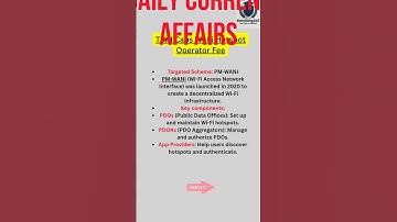 TRAI Caps Wi-Fi Charges for PDOs | PM-WANI Scheme UPSC #TRAI #PMWANI #DigitalIndia#upsc2025