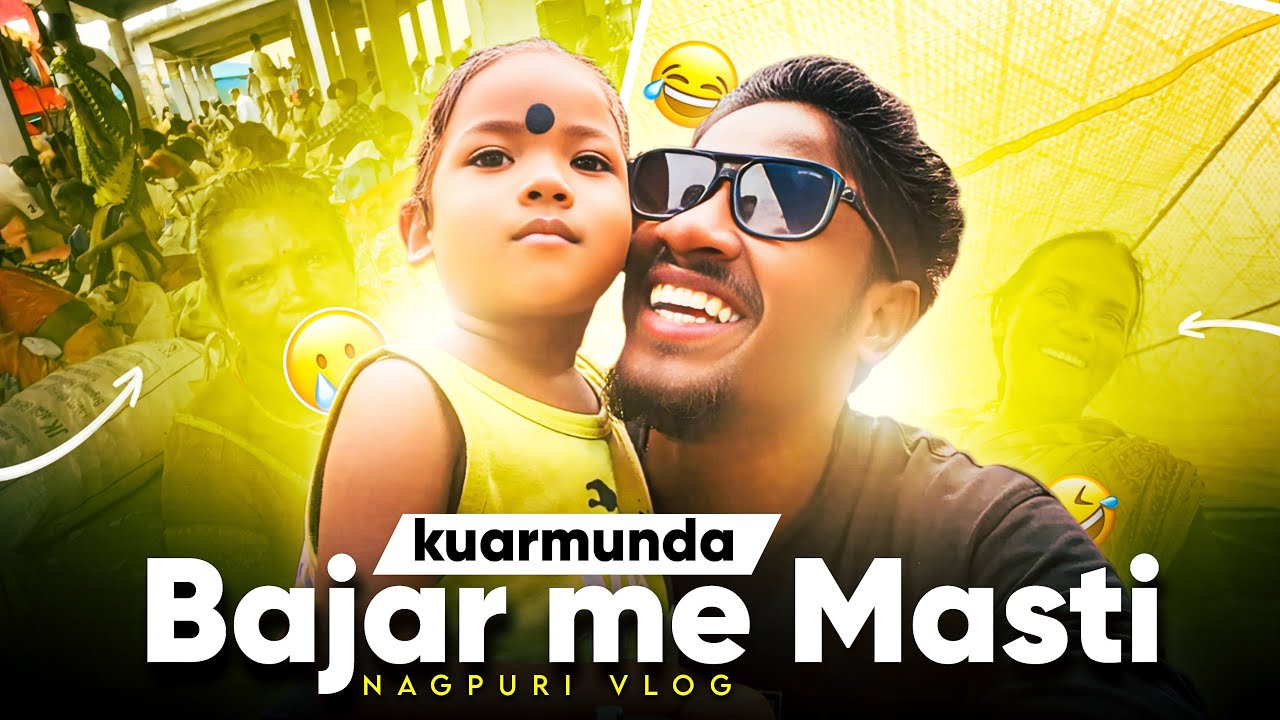 Bajar Me Full MAsti Badi Manse !! full comedy !! Nagpuri Vlog