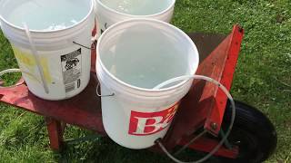 Bucket Irrigation For Minibed Gardening