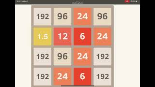 1.5 in 2048 game (part 2)