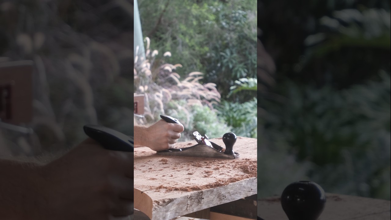 Неправильный способ выравнивания древесины