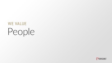 We Value People | Perficient