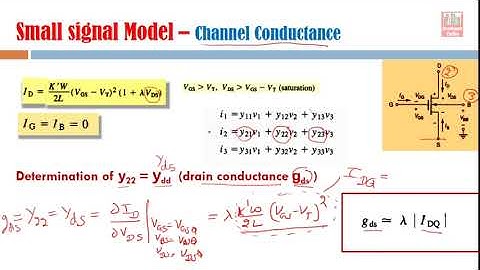 small signal model | MOSFET | Device Models | Semicondcutor Devices | Academic Talks