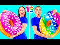 グミドーナツ vs チョコレートドーナツ vs リアルドーナツチャレンジ | 面白いチャレンジ BooGaGa
