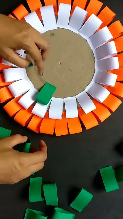 Independence day Wall hanging craft#shorts #youtubeshorts #viral #viralvideo