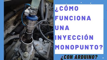 ¿COMO FUNCIONA UNA INYECCIÓN MONOPUNTO?!¿CON UN ARDUINO?!