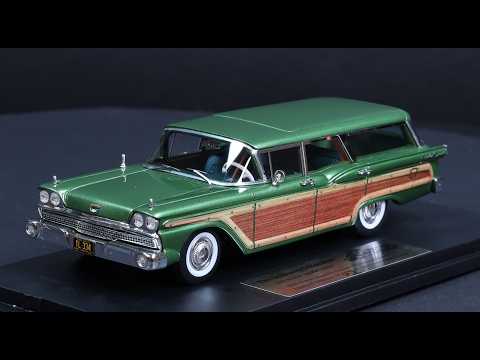 GENUINE 1/43 フォード ランチ ワゴン 1959 レッド/ホワイト GENUINE 1