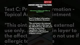 OET READING EXERCISES-FOR THOSE WITH NO TIME TO PRACTICE! DOET1MRA2.7 #oetcoaching #oet #oetpractice