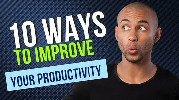 10 WAYS TO BOOST YOUR PRODUCTIVITY #productivity #motivation #motivationalvideo #selfimprovement