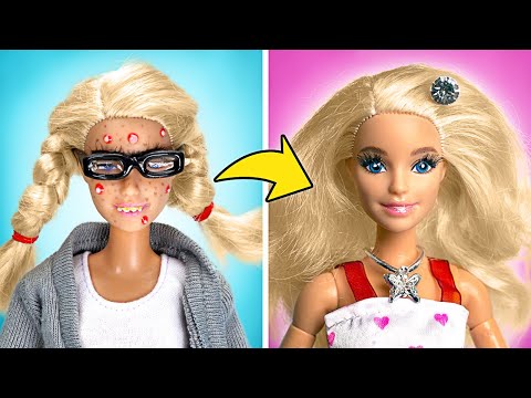 INCROYABLE Relooking d'une Poupée Barbie à Couper le Souffle ! 🤯