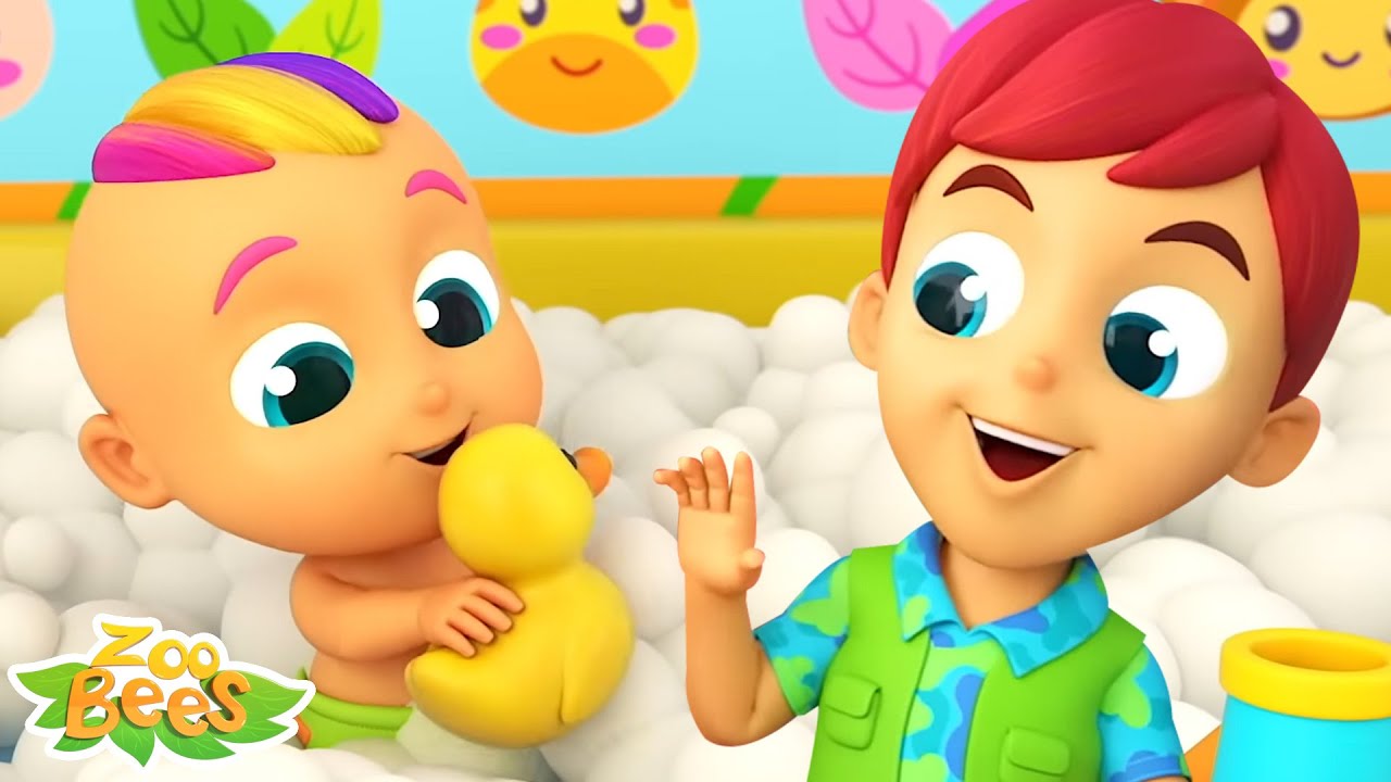 Wimbo wa Kuoga, Video za Katuni na Nyimbo za Watoto za Chekechea YouTube