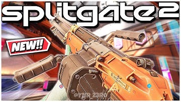 The NEW BARRAGE LMG IN SPLITGATE 2 IS TOO BROKEN! 🔥