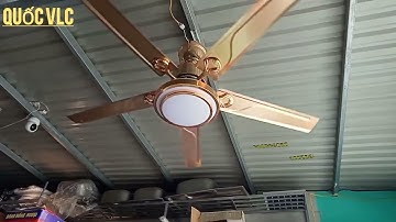 Hướng dẫn lắp quạt trần 5 cánh 8020 - QUỐC XÂY DỰNG 0966.525.618