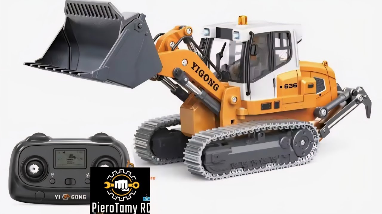 Loader Liebherr 636 RC 1/50 RTR Amazing! - YouTube
