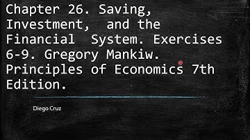 Chapter 26.  Exercises 6-9.