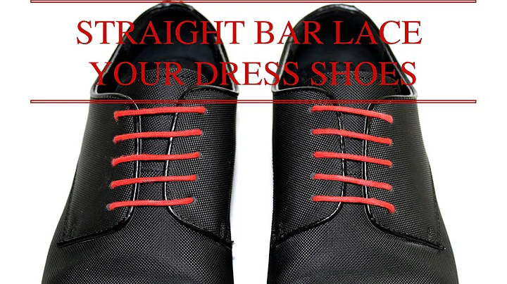 How to Lace Your Dress Shoes - Straight Bar Lacing
