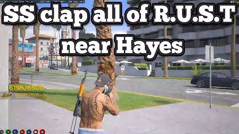 SS clap all of R.U.S.T near Hayes | No-Pixel 3.1