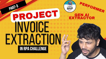 Project | RPA Challenge | Invoice Extraction | Part-3 | UiADP | UiPath