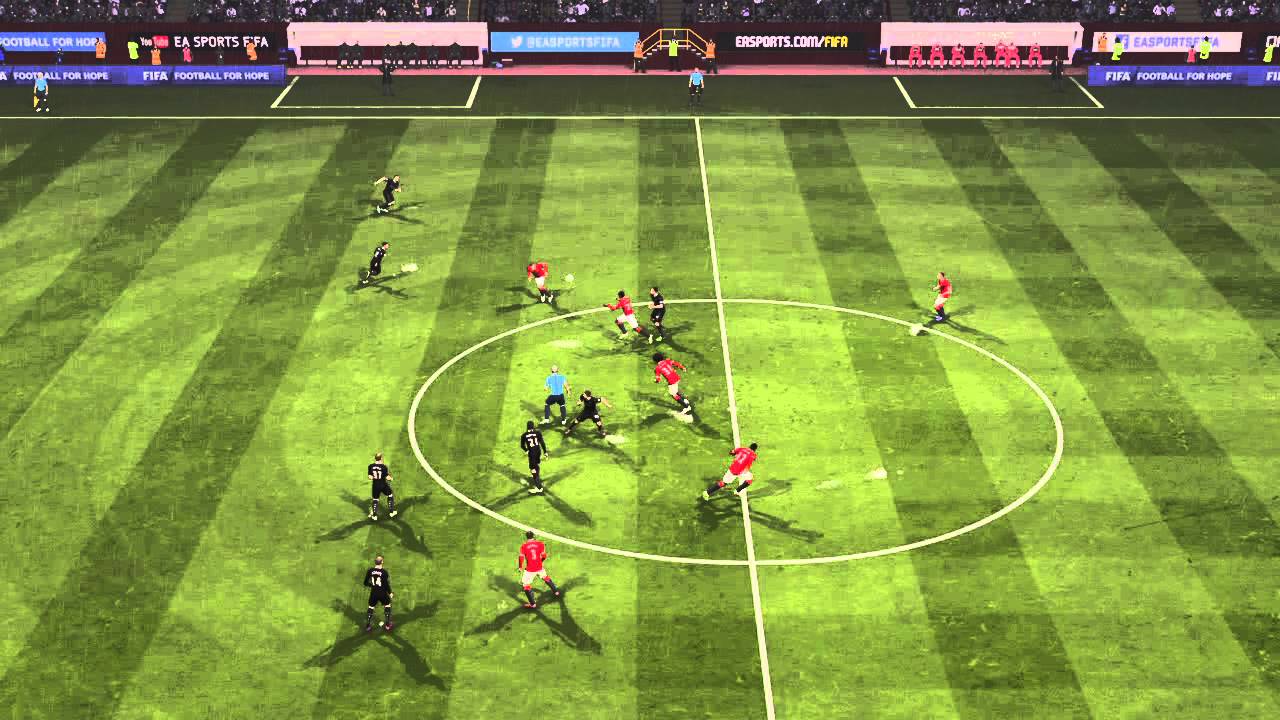 FIFA 15 Power header from half way line!!!