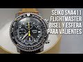 SEIKO SNA411 Flightmaster - Bisel y esfera para valientes